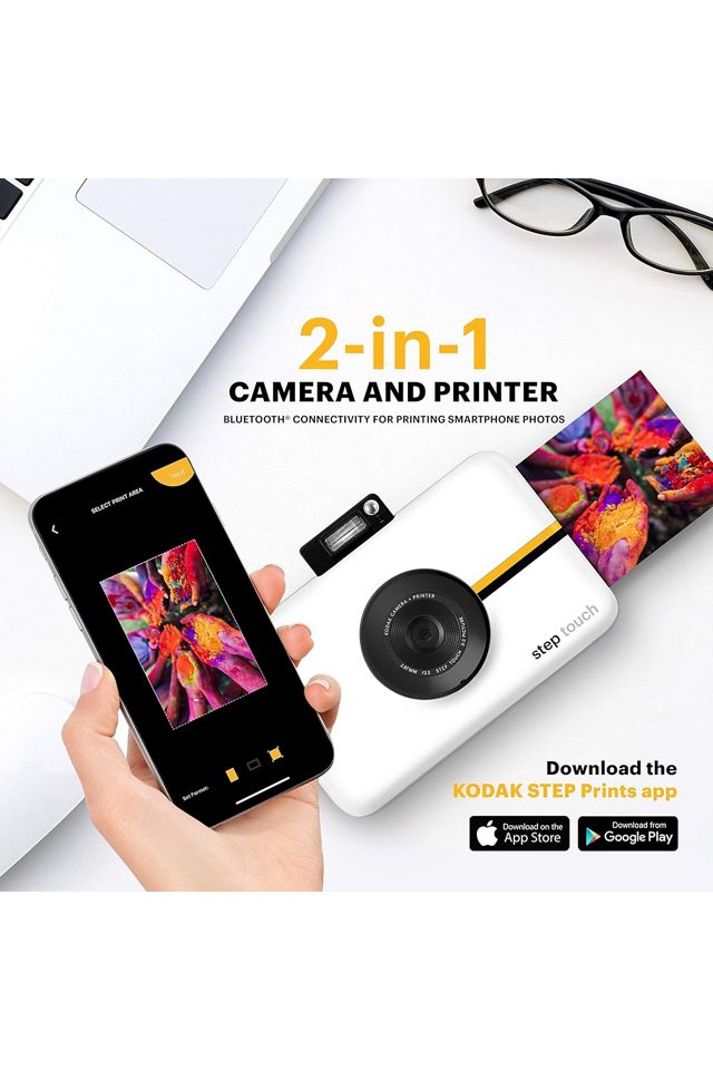 Kodak Step Touch 13MP Digital Camera & Instant Printer Kit #4