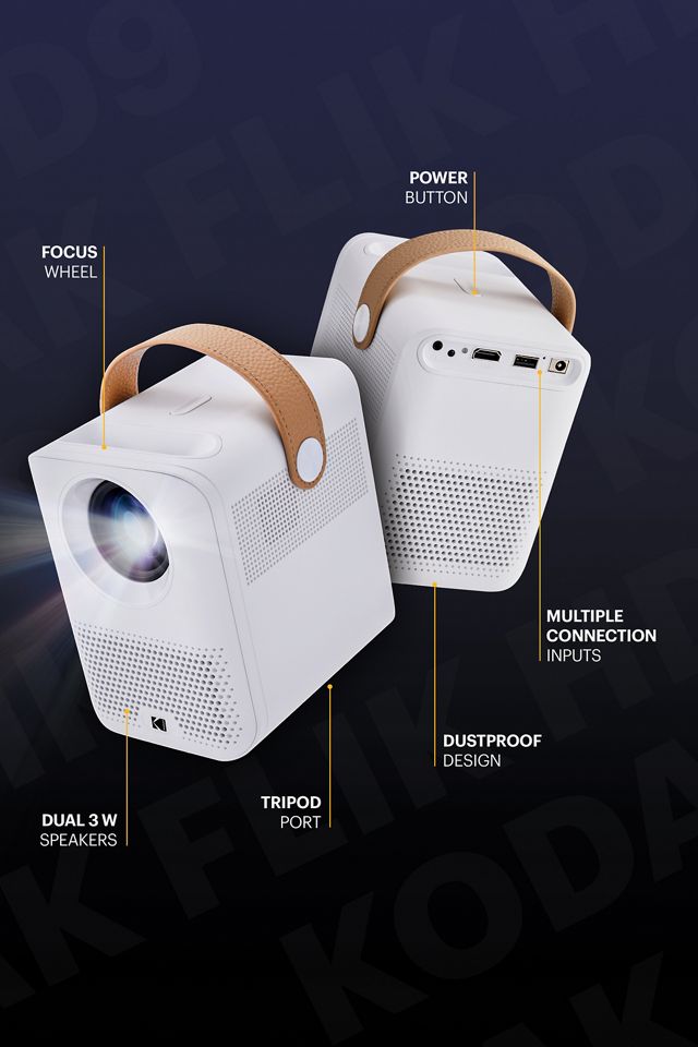 Kodak FLIK HD9 Smart Portable Mini Projector #1