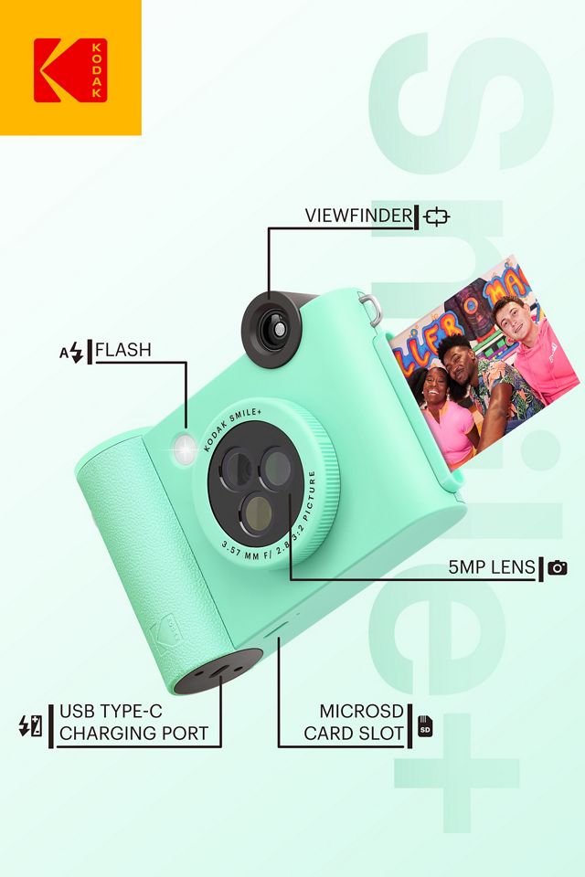 Kodak Smile+ Wireless 2x3 Digital Instant Print Camera #1