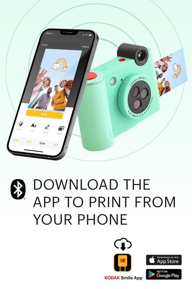 Kodak Smile+ Wireless 2x3 Digital Instant Print Camera #3