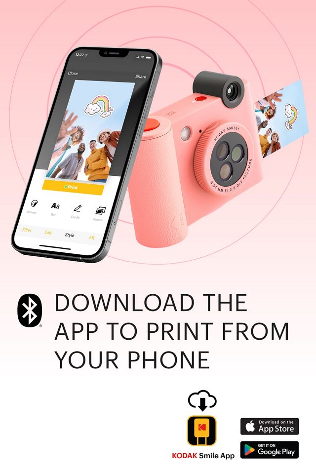 Kodak Smile+ Wireless 2x3 Digital Instant Print Camera #3