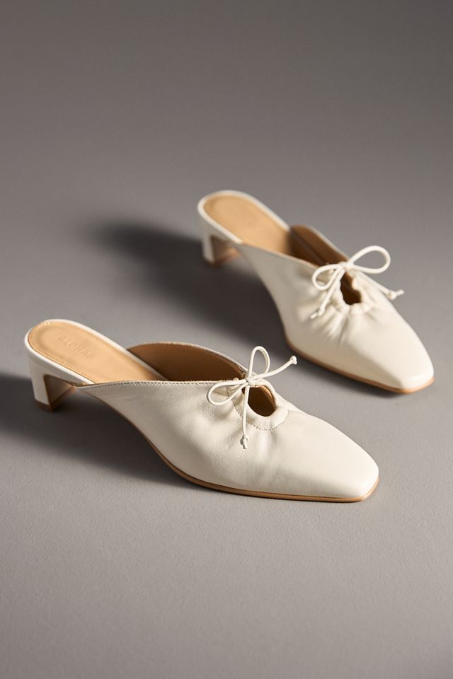 ALOHAS Amar Leather Mule Heels #1