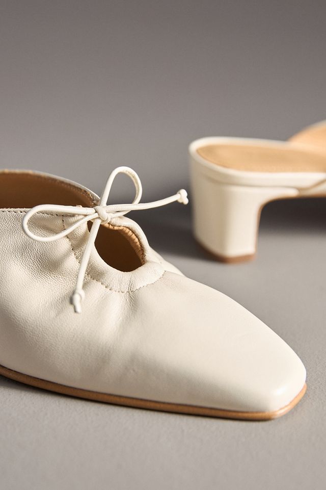 ALOHAS Amar Leather Mule Heels #2