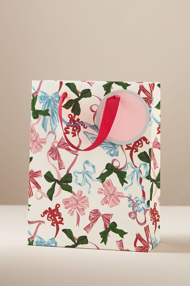 Bow Gift Bags, Set of 6 #1