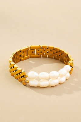 Bracha Coastal Rolly Bracelet In Gold