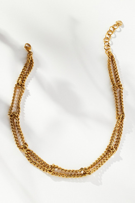 Bracha Axelle Necklace In Gold