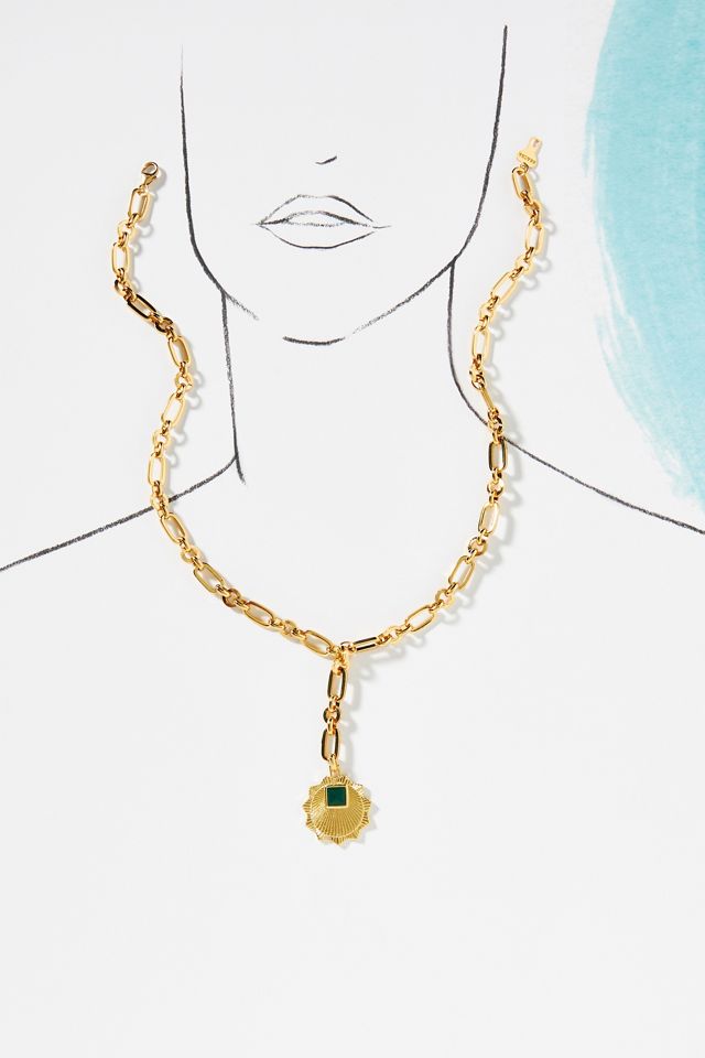 BRACHA Lennox Round Necklace #3