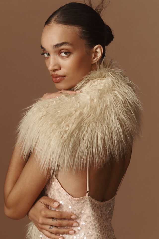 Apparis Rowen Faux-Fur Scarf #1