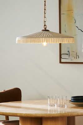 Anthropologie Stefanie Silk Pendant