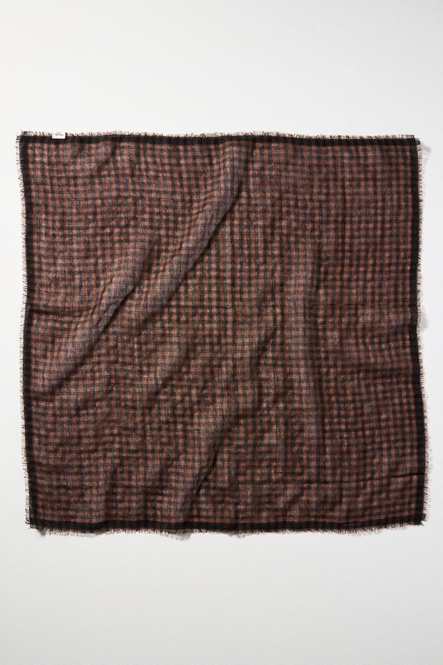 Becksondergaard Gingham Wool & Cashmere Scarf #1