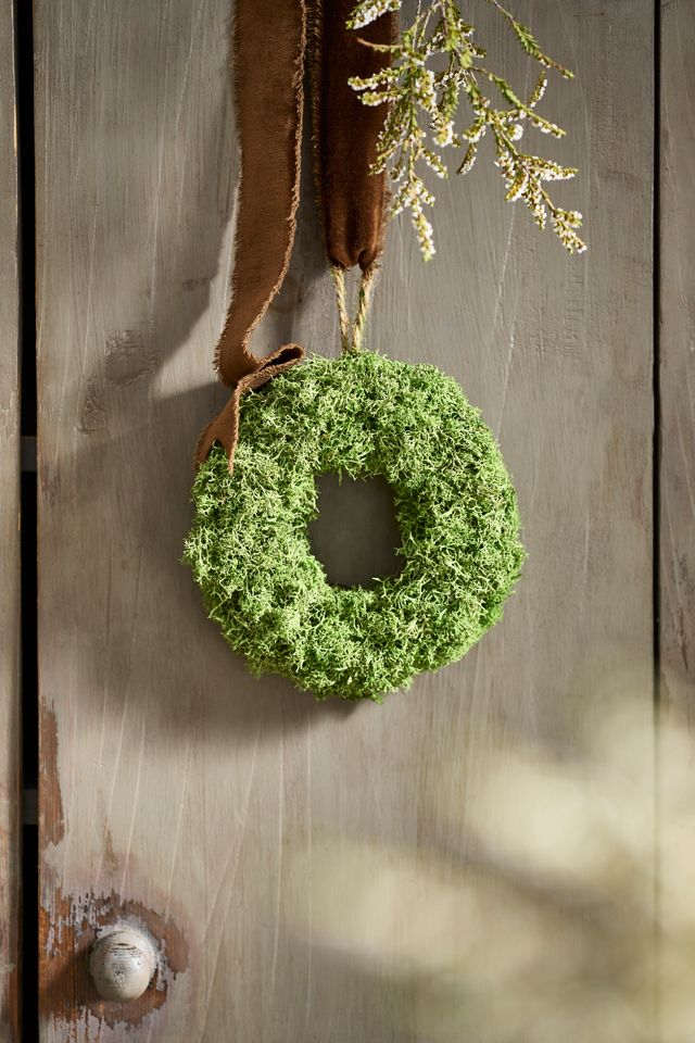 Reindeer Moss Circlet Wreath #1
