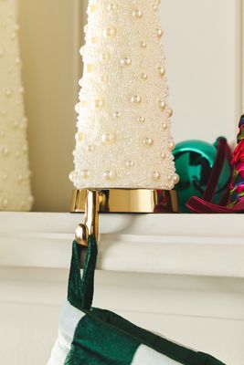Classic Metal Stocking Holder Plate