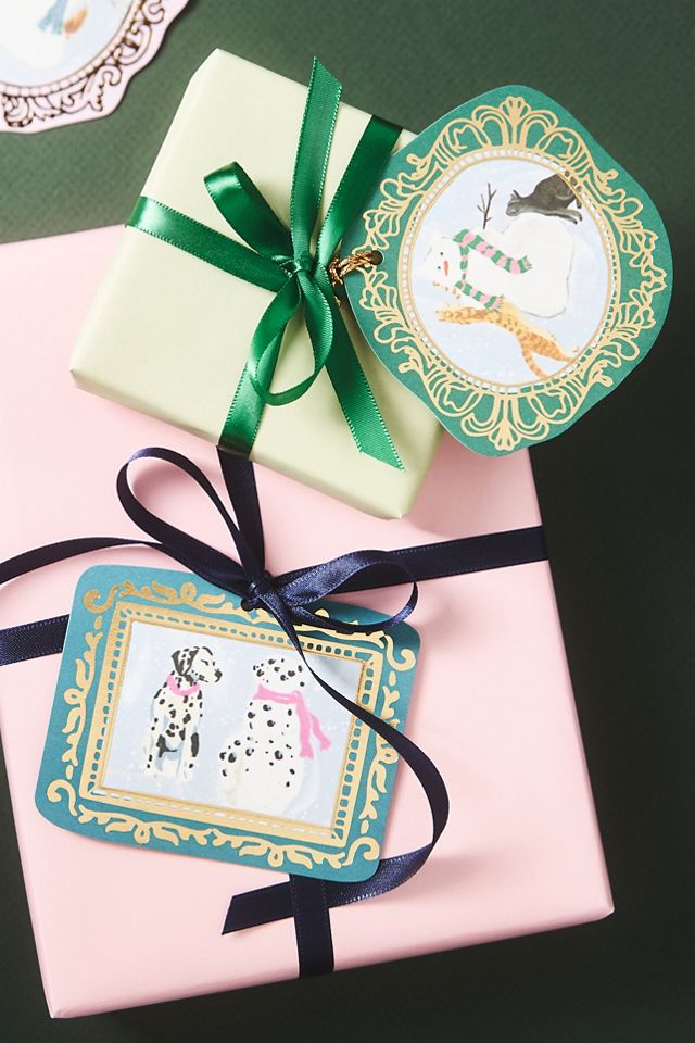 Winter Scene Paper Gift Tags, Set of 12 #1