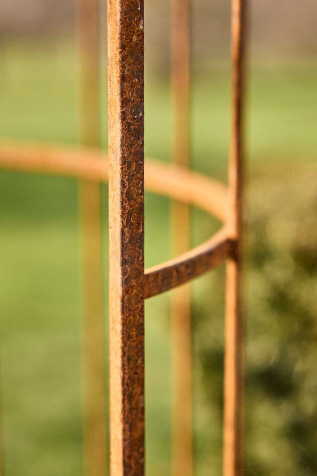 Aged Steel Garden Arch #2