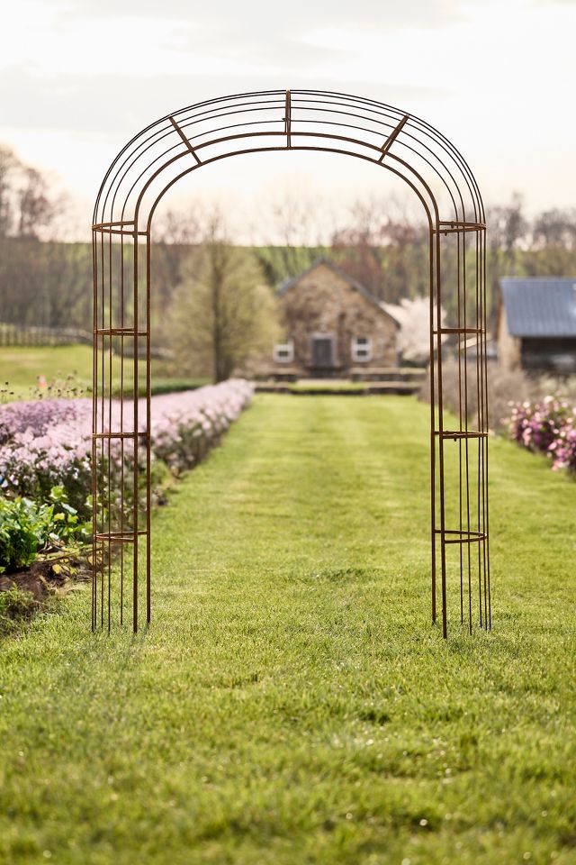 Aged Steel Garden Arch | Terrain