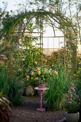Aged Steel Gazebo