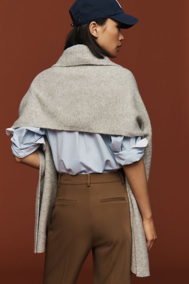 By Anthropologie Knit Collar Shrug #1