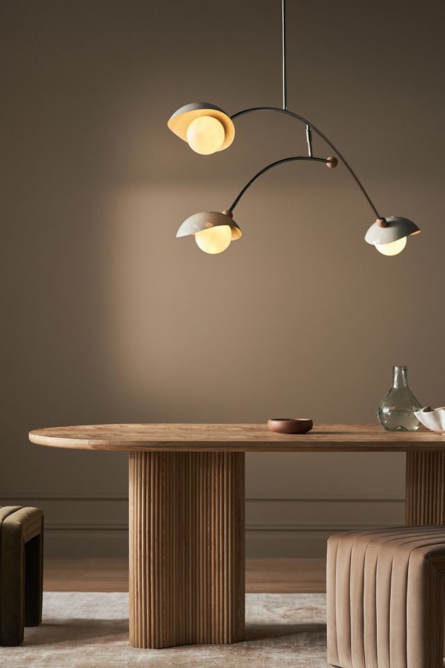 Emile Chrome Chandelier #1