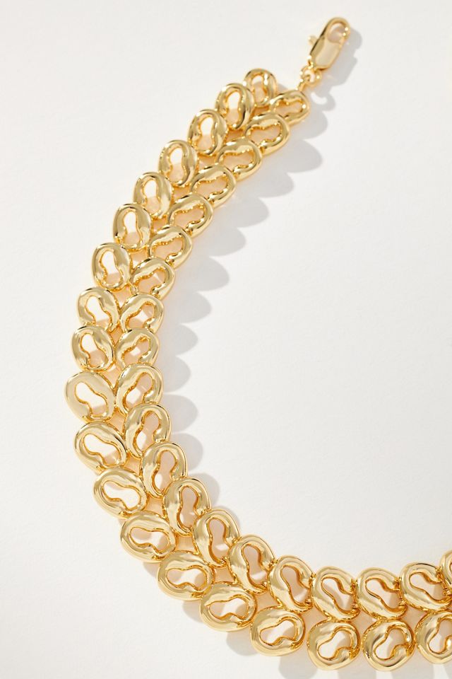 Luv Aj Metal Lace Choker #1