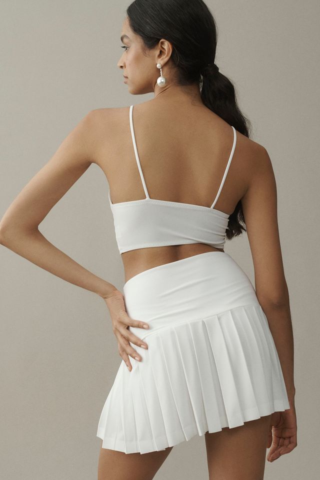 Norma Kamali Pleated Mini Skirt #2