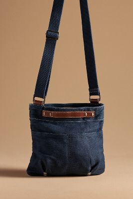 49 SQUARE MILES SMALL WASHED CANVAS CROSSBODY BAG 