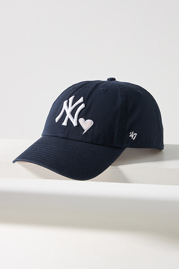 47 Yankees Icon Heart Baseball Cap In Blue