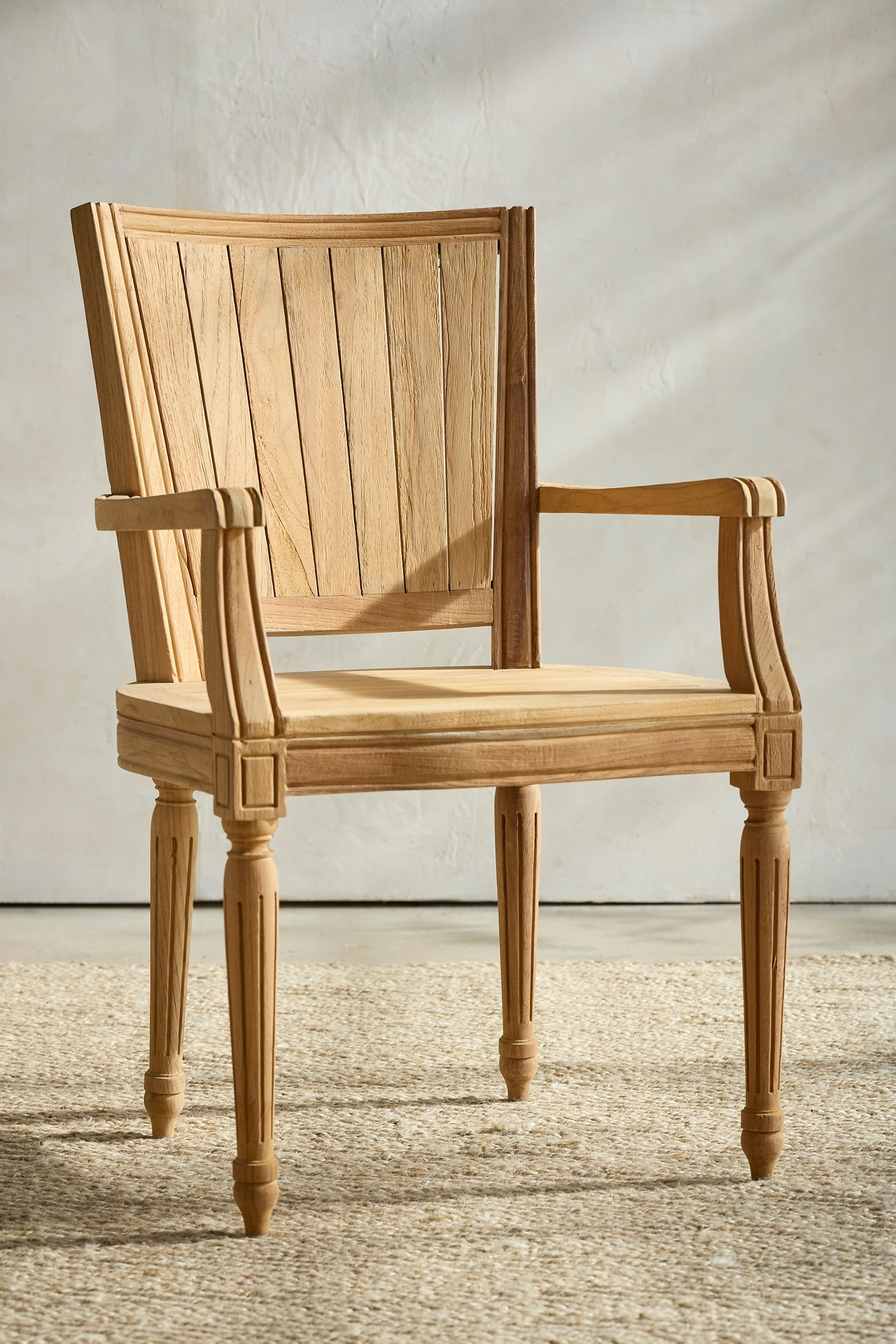 Palladio Square Back Reclaimed Teak Armchair