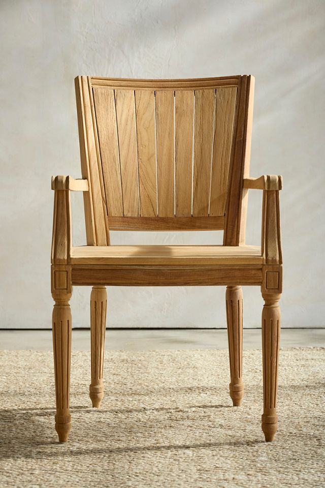 Palladio Square Back Reclaimed Teak Armchair #2