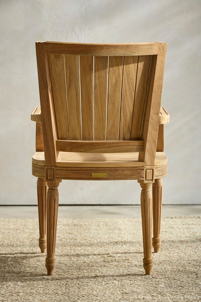 Palladio Square Back Reclaimed Teak Armchair #3