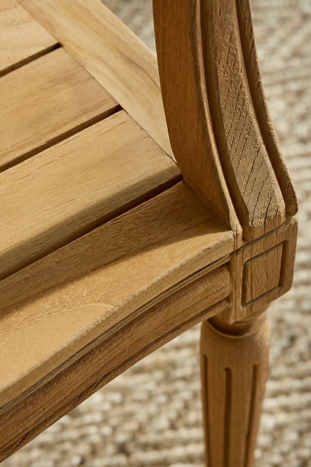 Palladio Square Back Reclaimed Teak Armchair #5