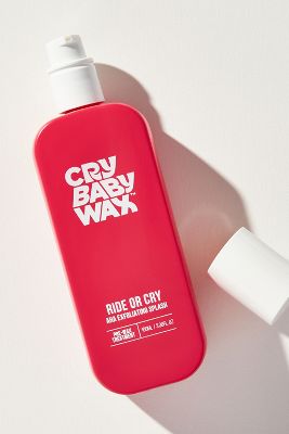 Shop Crybaby Wax Ride Or Cry Aha Exfoliating Splash In Pink
