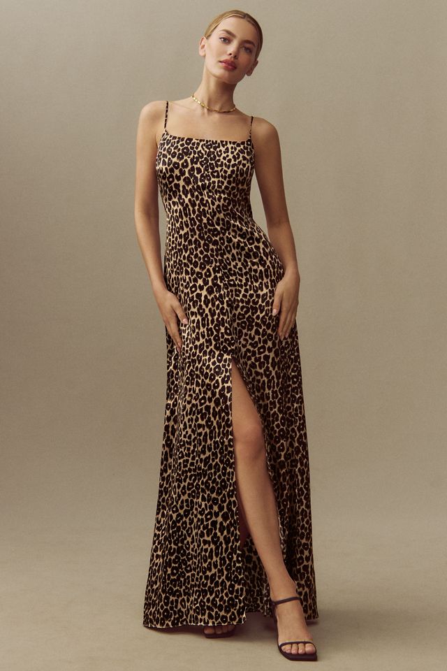Reformation Selah Silk Dress #1