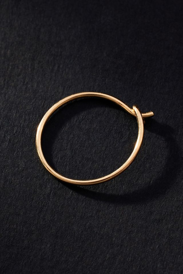 Saskia Diez Wire Hoop Earrings #1