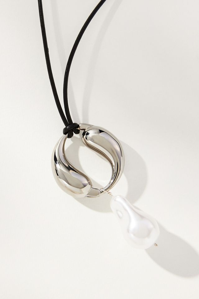 Kozakh Spiral Drop Necklace #1