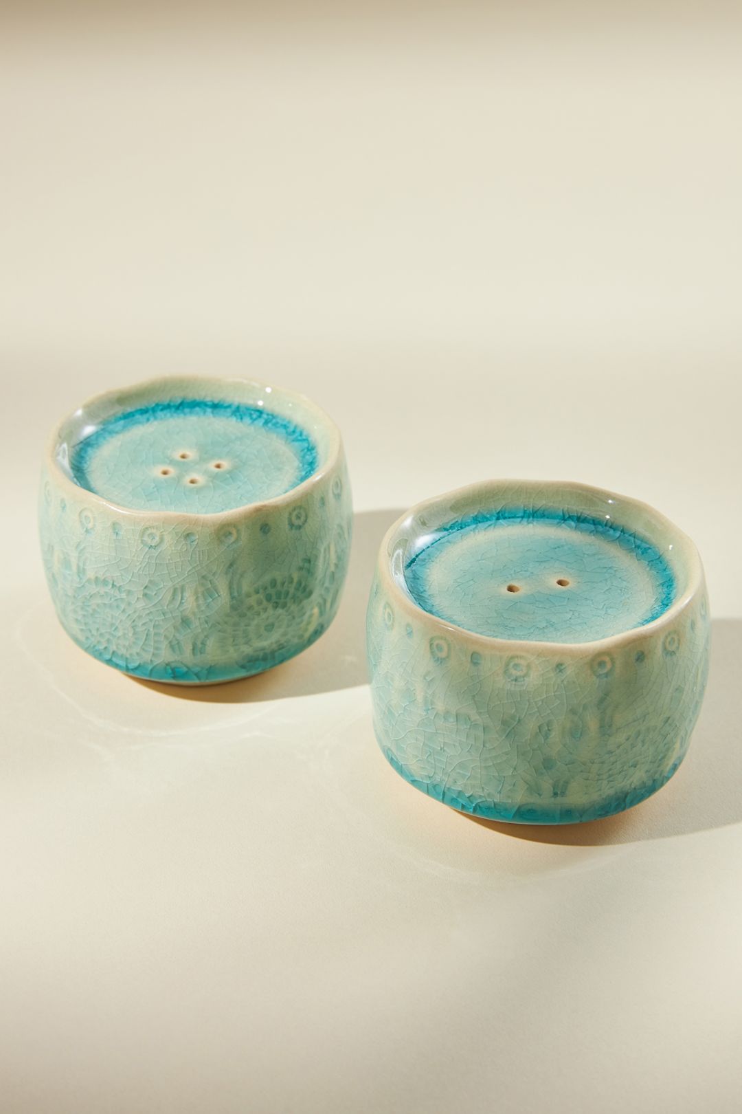 Old Havana Salt & Pepper Shakers - Mint, Set Of 2