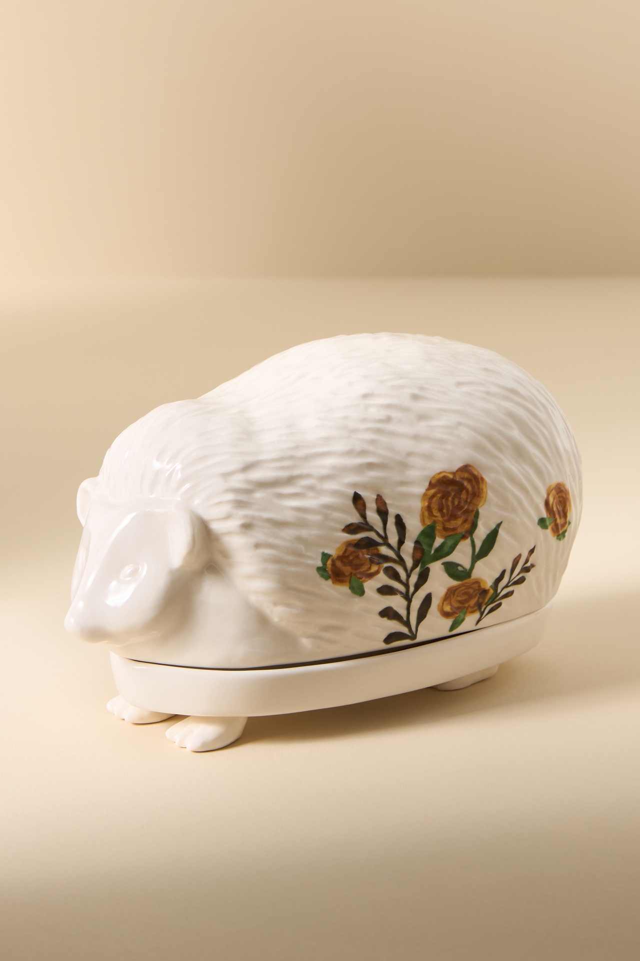 Nathalie Lete Marais Hedgehog Butter Dish