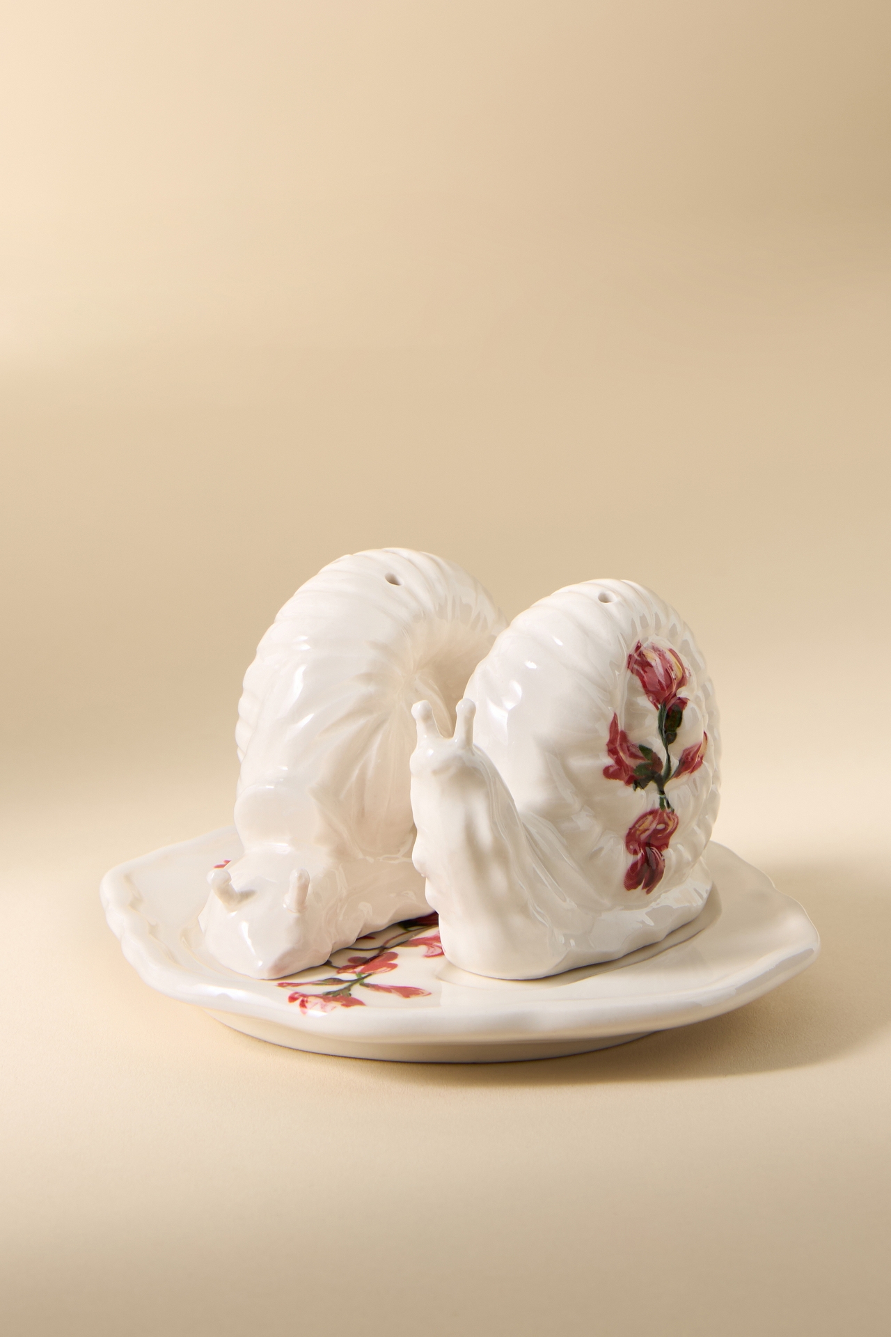 Nathalie Lete Marais Snail Salt & Pepper Shakers