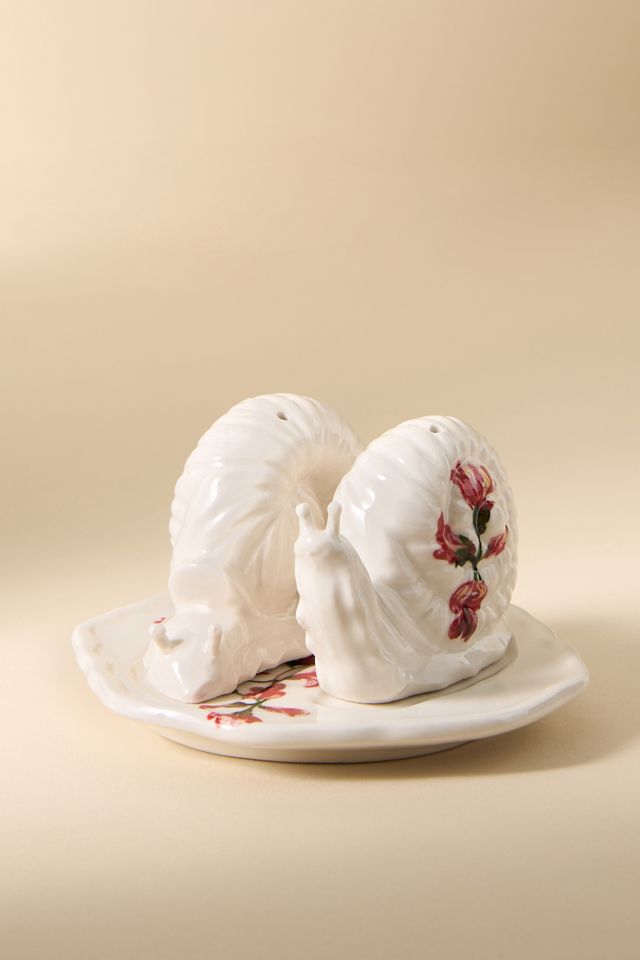 Nathalie Lete Marais Snail Salt & Pepper Shakers #1