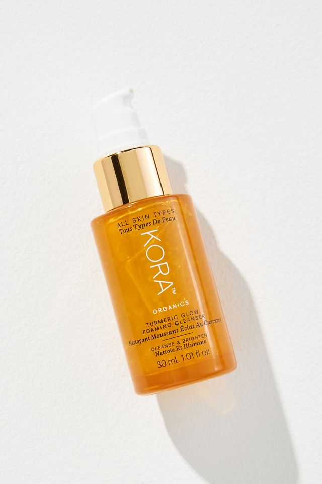 KORA Organics Turmeric Glow Foaming Cleanser Mini #1