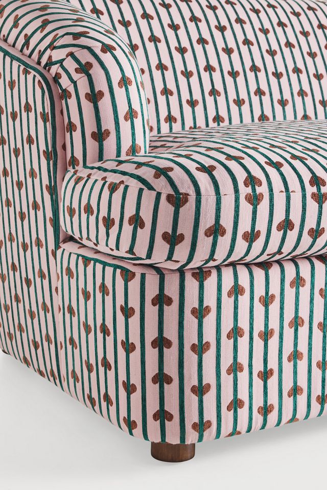 Athena Jacquard Sleeper Sofa #4