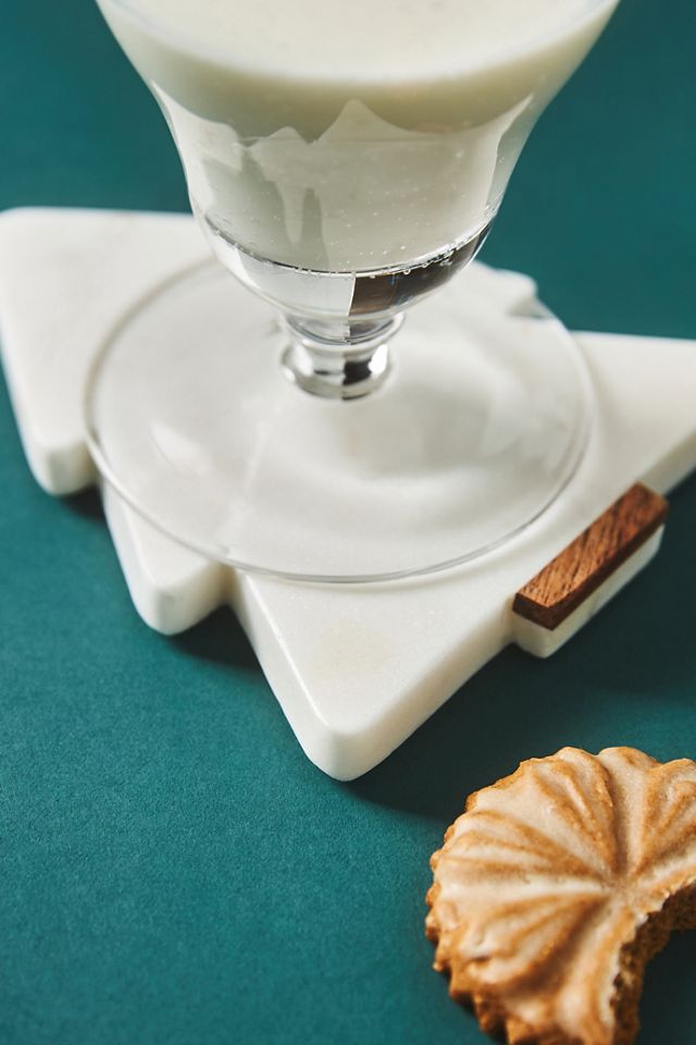 Fir Tree Marble Coaster #2