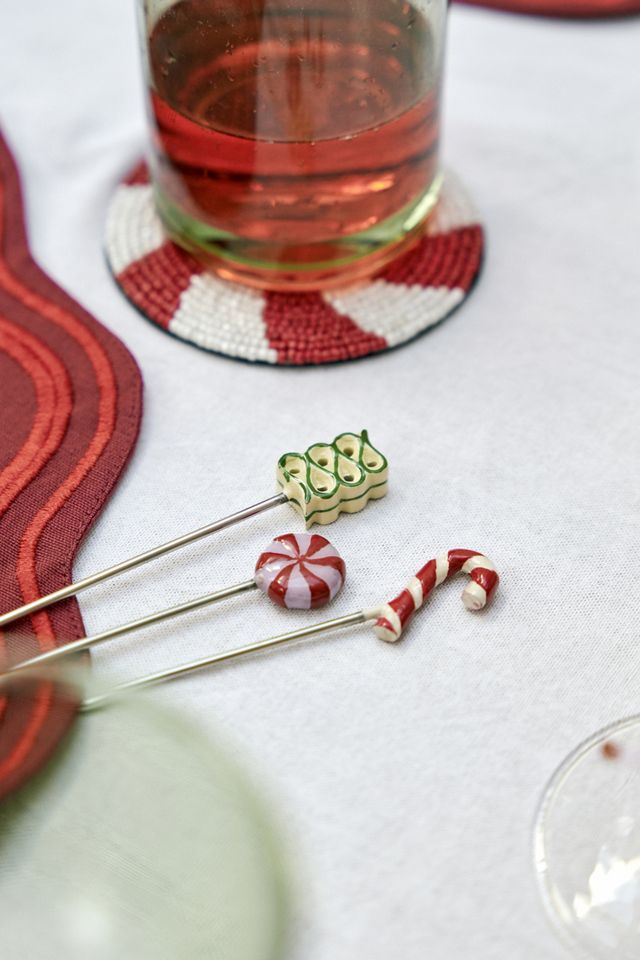 Bon Bon Cocktail Stirrers, Set of 4 #1