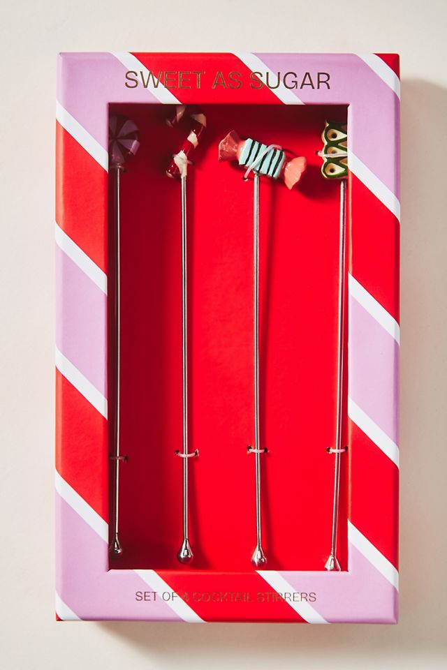 Bon Bon Cocktail Stirrers, Set of 4 #3