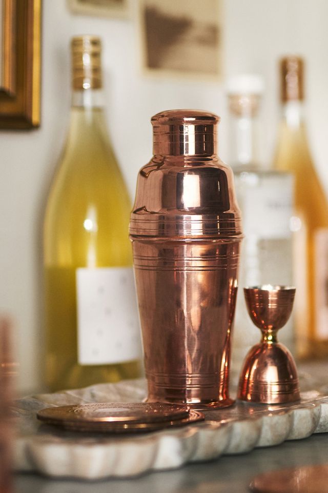 Coppermill Kitchen Vintage Inspired Copper Coasters, Set of 4 #1