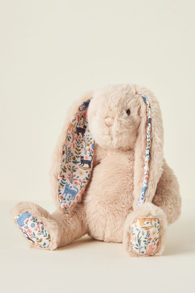 Floral Bunny Plush Toy | AnthroLiving