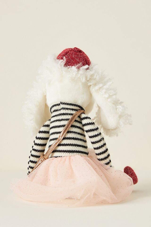 Anthropologie Paris Poodle Kids Plush Toy #1