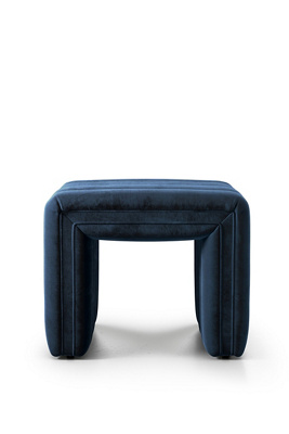 Anthropologie Alexander Velvet Ottoman