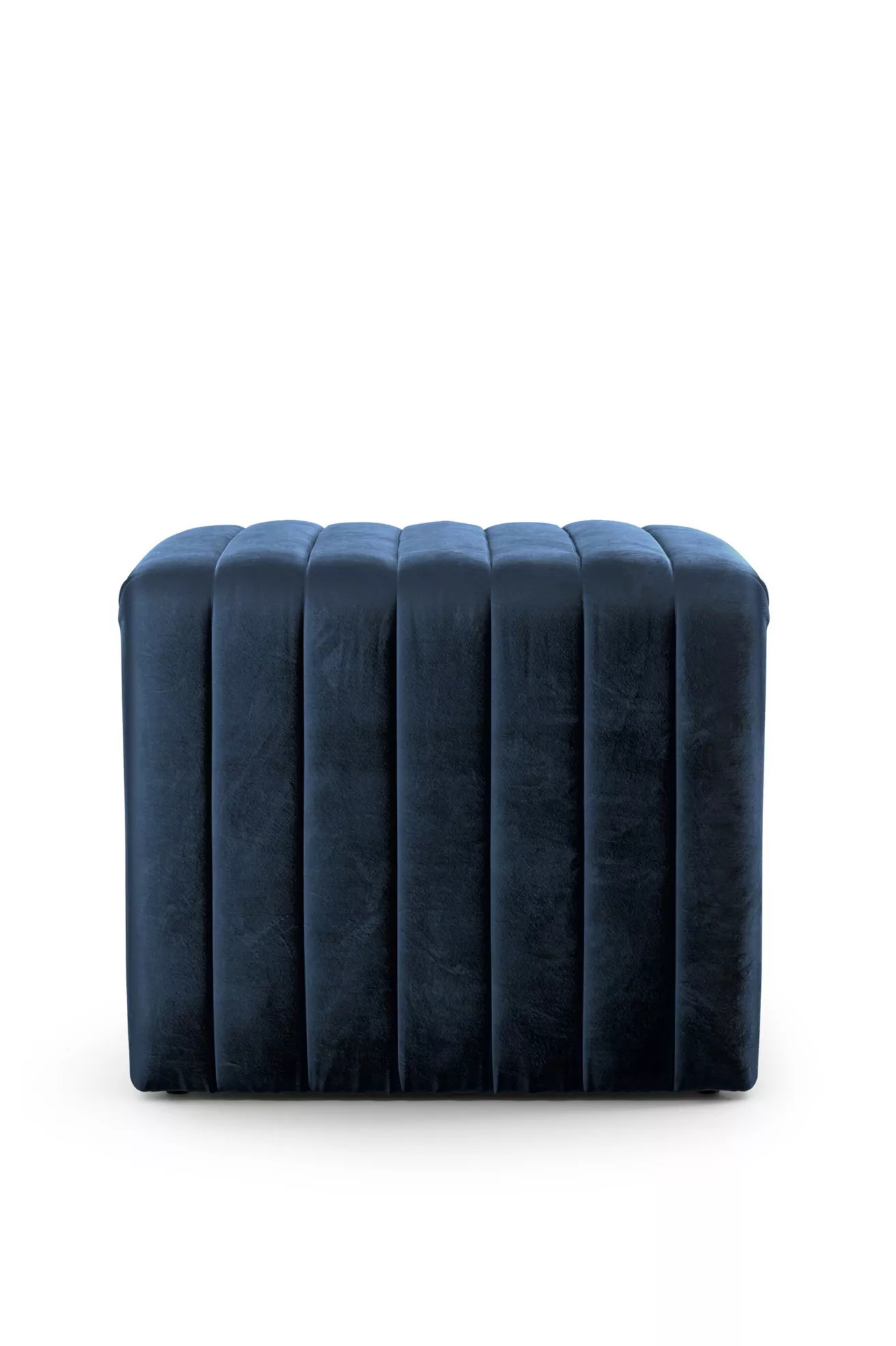 Alexander Velvet Ottoman - thumbnail 3