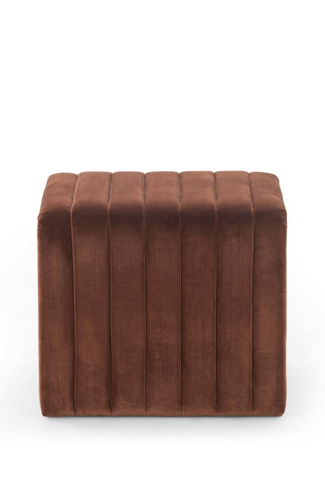 Alexander Velvet Ottoman #2