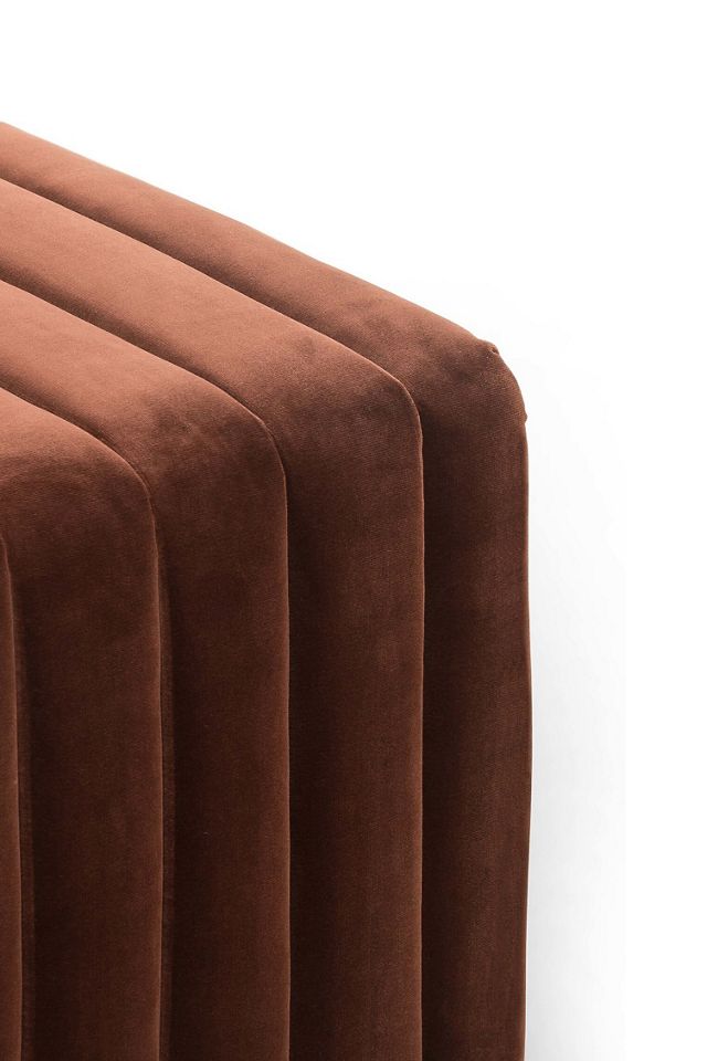 Alexander Velvet Ottoman #4